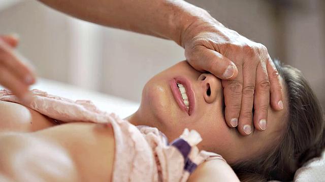 OLD4K. Skinny minx enjoys every second of anal sex with mature partner