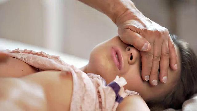 OLD4K. Skinny minx enjoys every second of anal sex with mature partner