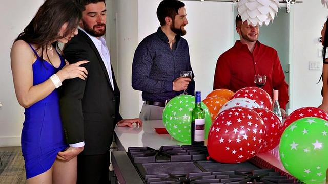 Busty tgirl riding bareback and cocksucking in secret