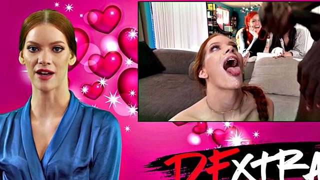 NATASHA NICE Shows Off Her Big Titties to Poolboy before Anal - BlacksOnBlondes