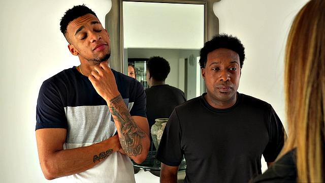 Busty MILF McKenzie on two big cocks