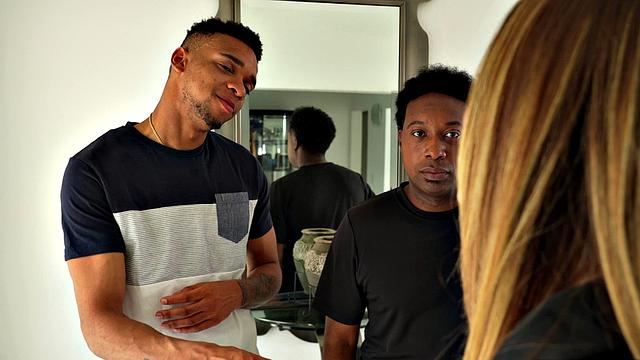 Busty MILF McKenzie on two big cocks