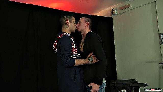 Tattooed Mickey Taylor pounds Riley's ass deeply on camera