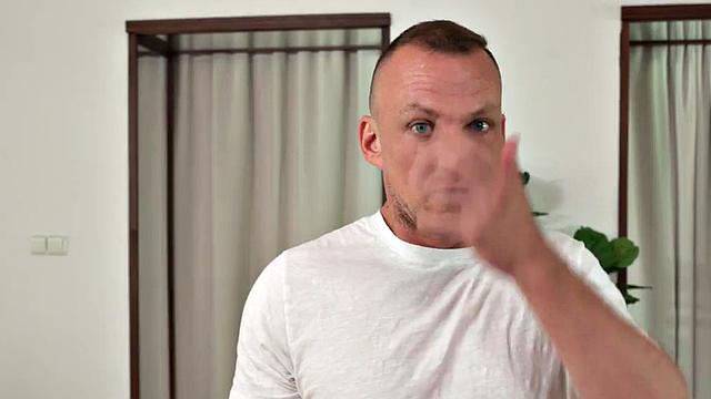 Bigtitted MILF bitch smashed hardcore by big white dick