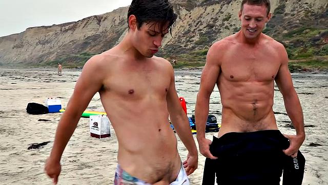 FalconStudios - Handsome Jock Fucks Hard After A Day At The Beach