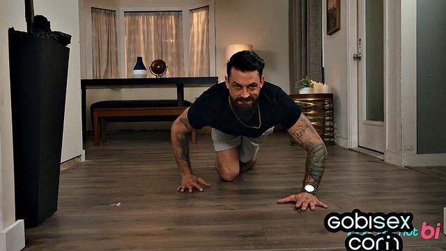 Perky bi unicorn hosting trio