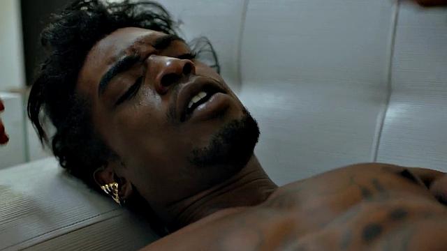 Black gay duo enjoy barebacking their hairy assholes