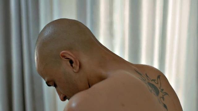 Black gay duo enjoy barebacking their hairy assholes