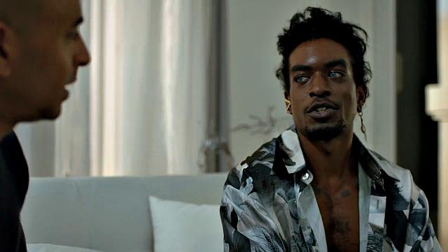 Black gay duo enjoy barebacking their hairy assholes