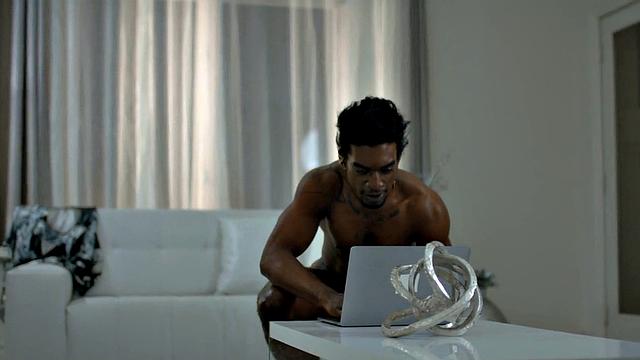 Black gay duo enjoy barebacking their hairy assholes