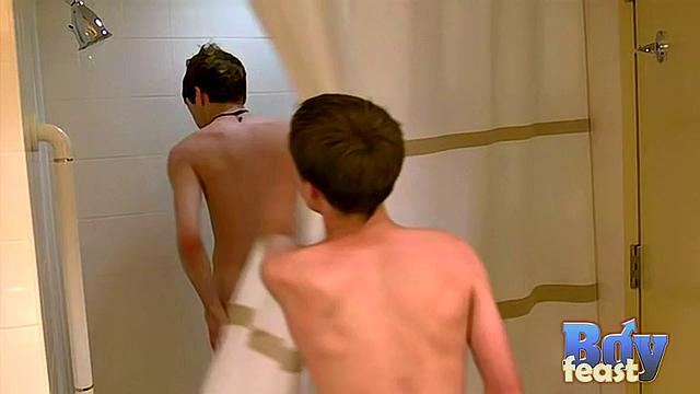 William & Damien - Shower Playtime With the Boys