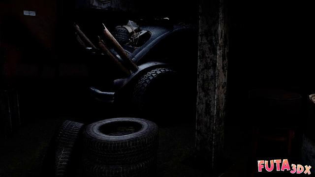 Futa3dX - Busty Futa Blonde Face Fucks Brunette's Mouth