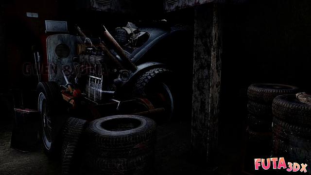 Futa3dX - Busty Futa Blonde Face Fucks Brunette's Mouth