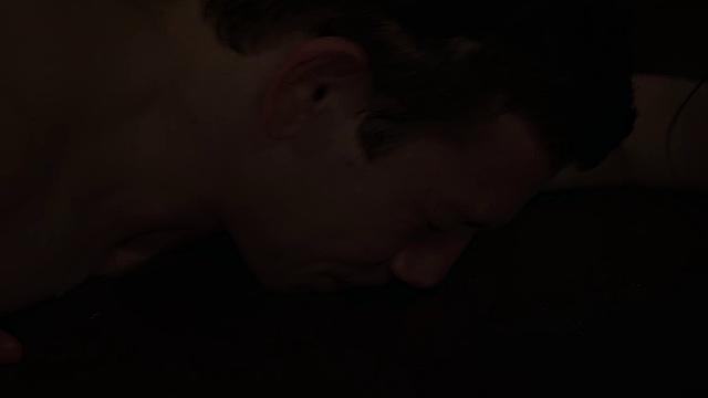 Leather femdom tickles and gapes