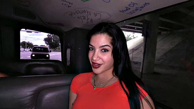 Baited stud fucks gay ass in public van outdoor for cash