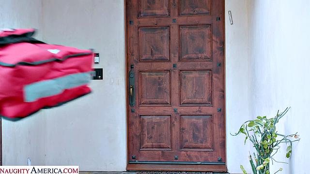 Hot MILF London Rose loves young cock