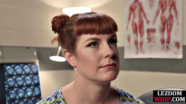 Redhead gets fingered by mistress