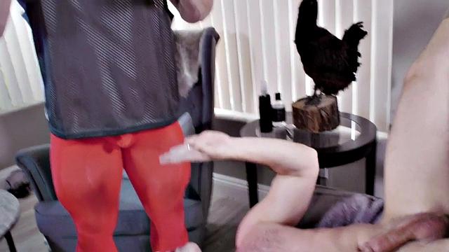 Hunk patient barebacks doctor before creampie