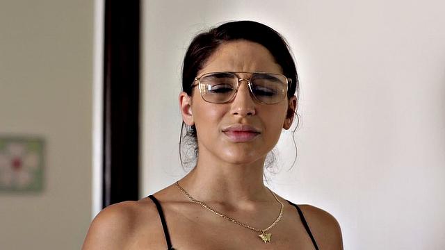 Crazy Awkward Fangirl Rebel Lynn Is Caught Sneaking Into Her Favorite Pornstar Abella Danger's House