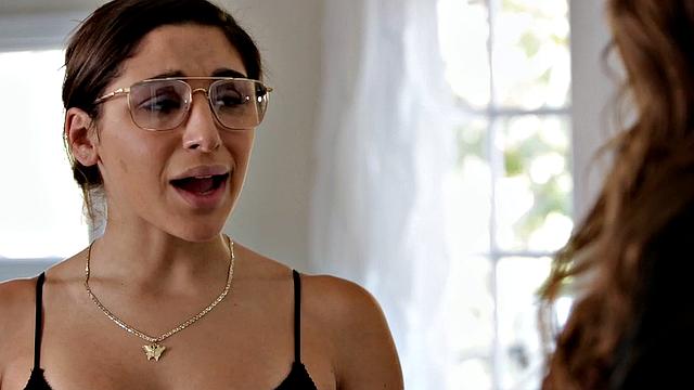 Crazy Awkward Fangirl Rebel Lynn Is Caught Sneaking Into Her Favorite Pornstar Abella Danger's House