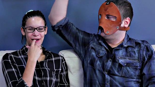 Watch this skinny teen get brutally destroyed by a massive black dildo in her tight ass