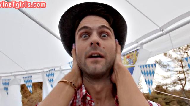 Divine Tranny fucked at festival