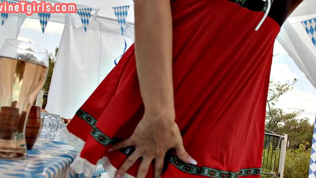 Divine Tranny fucked at festival