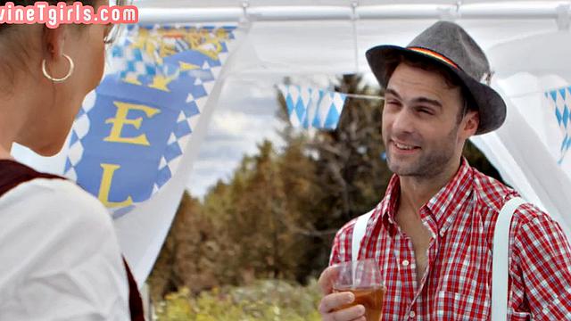 Divine Tranny fucked at festival