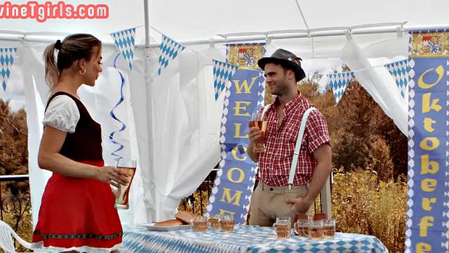 Divine Tranny fucked at festival