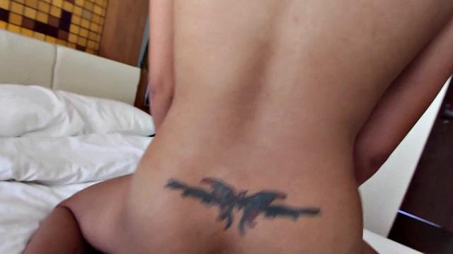 Shy Asian Girl Rides