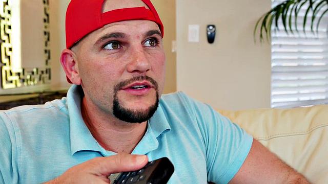 Stepmom with big boobs rides cock in wild threesome with stepdaughter & glasses on