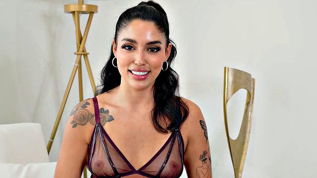 Throated - Vanessa Sky's Messy And Juicy Blojob