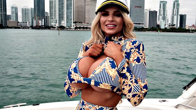 Katy Ann Rocks The Boat In A Nude Party