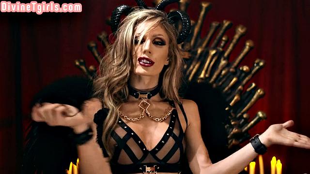 Stunning TS sluts getting analfucked hard