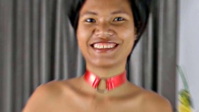 Anal in high heels for Thai Teen