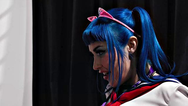 ADULT TIME - FUTA Lulu Chu Takes GUSHING CUMSHOTS From Futa Girls Jewelz Blu & Codi Vore!