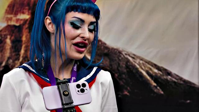 ADULT TIME - FUTA Lulu Chu Takes GUSHING CUMSHOTS From Futa Girls Jewelz Blu & Codi Vore!