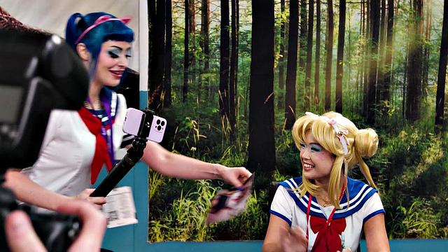 ADULT TIME - FUTA Lulu Chu Takes GUSHING CUMSHOTS From Futa Girls Jewelz Blu & Codi Vore!