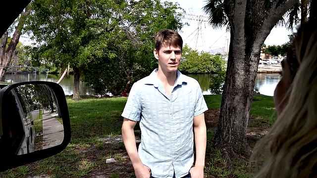 Tricked straight stud fucks gay stud in the asshole in pickup bus