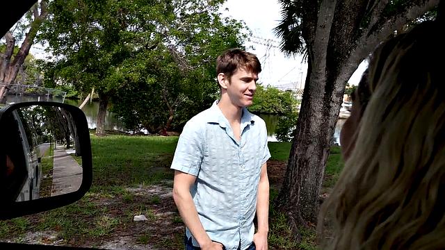 Tricked straight stud fucks gay stud in the asshole in pickup bus