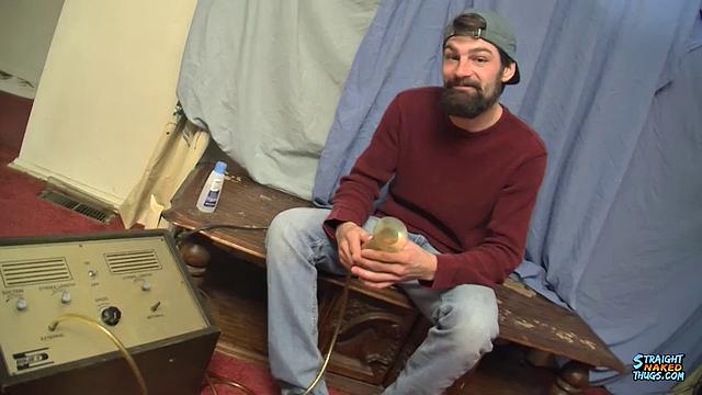 Using The Dick Sucking Machine - Mickey Waters