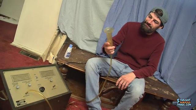 Using The Dick Sucking Machine - Mickey Waters