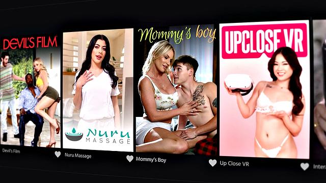 DEVILS FILM - Gorgeous Gal Ritchie Gets Horny While Watching Her Nudist Neighbor So She Fucks Him