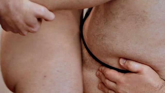 Nympho stud fucked in ass by nice male dick