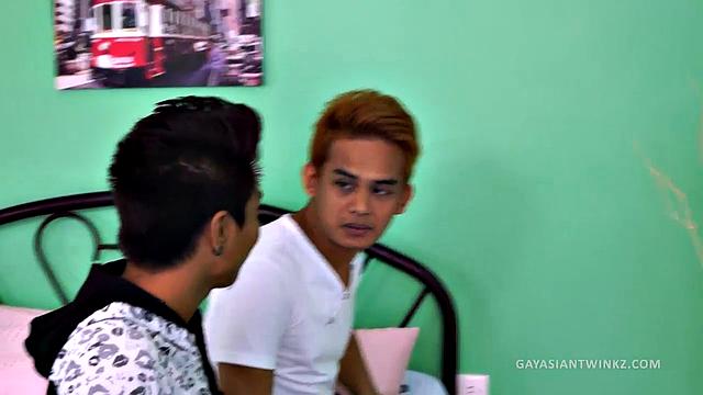 This cute str8 Pinoy boy loves gay sex for money. It's not the gay sex he loves, it's the money he gets for doing it. Today Josh will seduce him with cash and get this str8 Pinoy to fuck his gay ass.