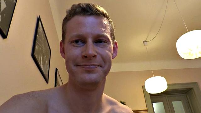 Real pulled straight dude riding guy's cock in POV