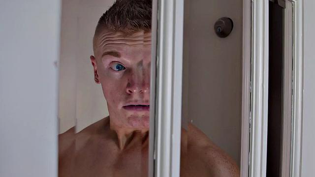 Muscled stepbro bred by athletic top from behind