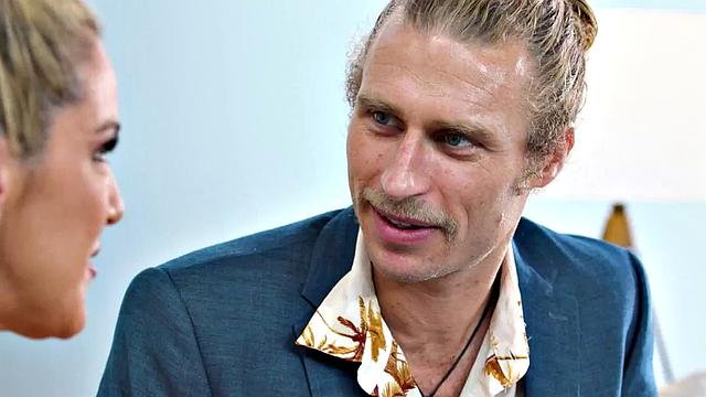 Sinful masseuse joins couple in passionate 3some