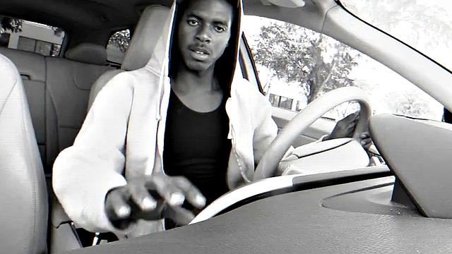 Ebony Thug pulled and fucked by white top in store