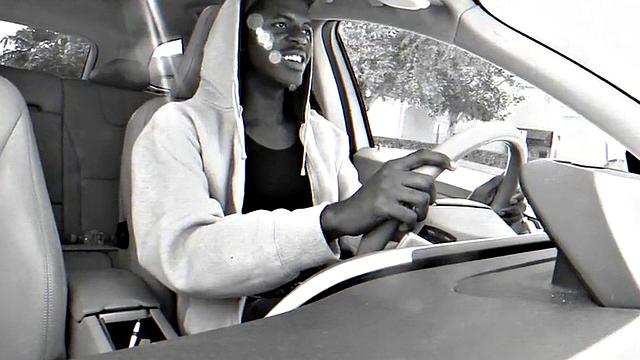 Ebony Thug pulled and fucked by white top in store